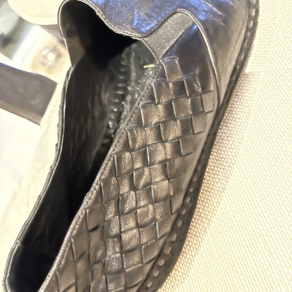 BOTTEGA VENETA MENS LEATHER ESPADRILLES - Picture 7 of 8